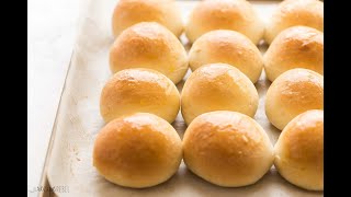 Moms Homemade Buns  SOFT and FLUFFY  The Recipe Rebel [upl. by Beacham]