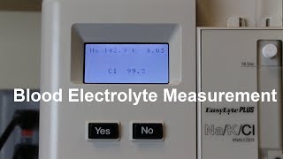 Blood Electrolyte Measurement [upl. by Ettebab]