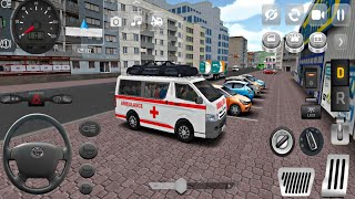 Minibus simulator Vietnam 3City tour vietnamAmbulance Toyota Hiace drivingAndroid gameplay [upl. by Artimas]