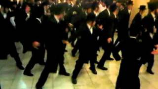 Chasidim dancing at a wedding in Israel [upl. by Rexford720]