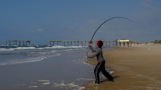 What to EXPECT Surf Fishing at NC Outer BanksCatching Everything [upl. by Aznecniv]