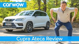 Cupra Ateca SUV 2020 review  see how we made it quicker than a Golf R [upl. by Mella]