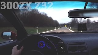 Nissan 300ZX Z32 Twin Turbo Autobahn Onboard [upl. by Jaquith]