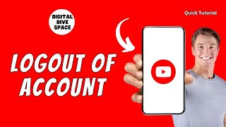 How to Logout of YouTube Account on Mobile [upl. by Adabelle]