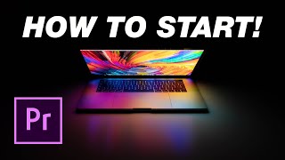 Adobe Premiere Pro Tutorial How To Start For Beginners [upl. by Mungam]