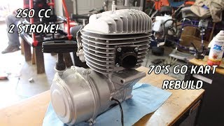 Complete 250cc 2 Stroke Rebuild  79 Odyssey FL250 Build Part 1 [upl. by Fougere]