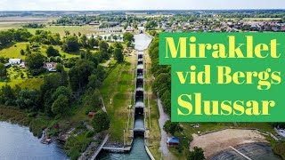 Göta Kanal Miraklet vid Bergs Slussar [upl. by Vitoria]