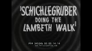 THE LAMBETH WALK  SHORT PROPAGANDA FILM THAT OUTRAGED ADOLF HITLER 34534b [upl. by Itsirk]