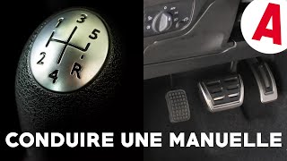 COMMENT CONDUIRE UNE VOITURE MANUELLE FACILEMENT  TUTO [upl. by Otipaga]