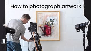 How to photograph artwork [upl. by Zelda]