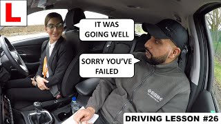 3 Serious Faults in 60 Seconds  First Mock Driving Test Fail [upl. by Elazaro989]