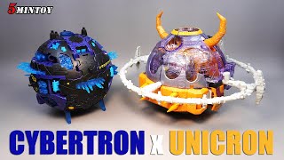 NOT Bakugan！Transformers CYBERTRON PRIMUS and UNICRON [upl. by Olney52]