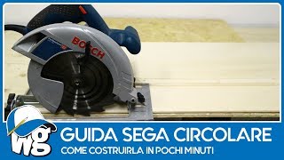 Guida per sega circolare [upl. by Yenruoj]