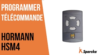 Comment programmer sa télécommande Hormann HSM4 [upl. by Martel]