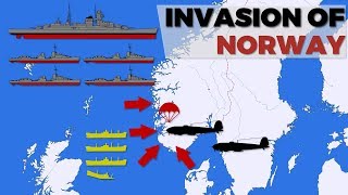 Invasion of Norway amp Denmark  Operation Weserübung [upl. by Sheena20]