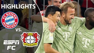 Bayern Munich vs Bayer Leverkusen  Bundesliga Highlights  ESPN FC [upl. by Assetniuq]