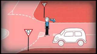 Pedestrians and roundabouts [upl. by Bennett]