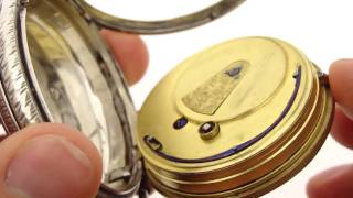 Antique Fusee Pocket Watch [upl. by Miko]