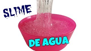 Haz SLIME DE AGUA Probando recetas de 💦Water Slime💦 [upl. by Baugh]