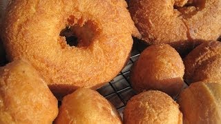 OLD FASHIONED CAKE DOUGHNUTS  How to make CAKE DONUTS Recipe [upl. by Berti479]