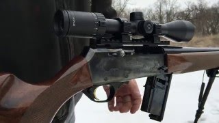 Browning BAR Safari Mk 2 Firing [upl. by Annnora]