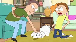 Rick And Morty  Snuffles the dog becomes Smart [upl. by Bradski]