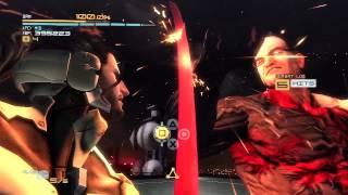 Metal Gear Rising Sam DLC Armstrong Boss Fight HD [upl. by Hallimaj]