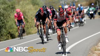 Vuelta a España 2021 Stage 7 extended highlights  Cycling on NBC Sports [upl. by Grace]