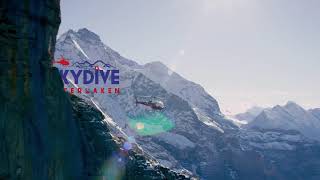 Skydive Interlaken  Switzerland  Winter Promo Video [upl. by Maurilia384]