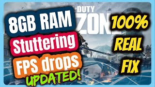 How To play Call of Duty Warzone on 8 GB RAM  Fix Lag  Stuttering  FPS drops  100 works [upl. by Wahkuna]