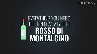 Video Tutorial – ROSSO DI MONTALCINO  TUSCANY [upl. by Tommi]