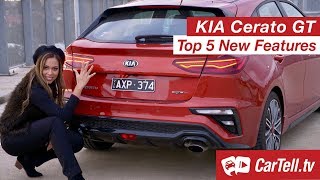 2020 Kia Cerato GT  Top 5 new features [upl. by Aldus270]