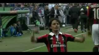 Gol di Inzaghi  13 Maggio 2012  Milan 2 Novara 1 Commento di Pellegatti [upl. by Assennev643]