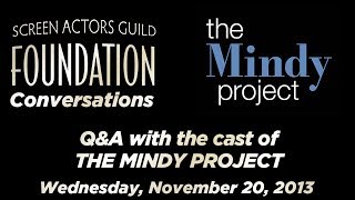 Conversations with Cast of THE MINDY PROJECT [upl. by Goggin233]