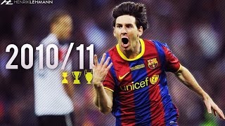 Lionel Messi ● 201011 ● Goals Skills amp Assists [upl. by Tonkin]