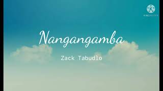 Zack Tabudlo  Nangangamba Lyrics ENGFIL [upl. by Delacourt]