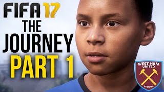 FIFA 17 THE JOURNEY Gameplay Walkthrough Part 1  PRO CONTRACT West Ham Fifa17 [upl. by Gensler600]