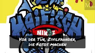 187 Strassenbande  HaifischNikez Allstars  Lyrics [upl. by Orvas]