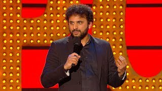 Nish Kumar Wants to be the Drummer From Coldplay  Live at the Apollo  BBC Comedy Greats [upl. by Letnuhs]