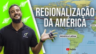 Regionalização da América  Geobrasil Prof Rodrigo Rodrigues [upl. by Meuser901]