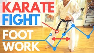 HOW TO CONTROL A FIGHT  Karate Footwork — Jesse Enkamp [upl. by Finn]