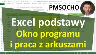 EXCEL  Okno programu excel i praca z arkuszami [upl. by Nyllek]