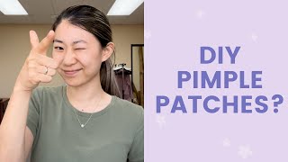 DIY Pimple Patches  FaceTory [upl. by Freytag987]