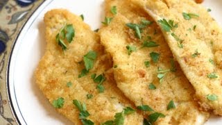 How To Cook Pan Fried Filet Of Sole Fish  Easy So Delicious [upl. by Sonitnatsok]