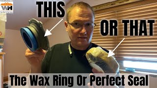 How To Install The Wax Ring or Danco Perfect Seal On Your Toilet Flange Explained In Detail [upl. by Asilenna785]