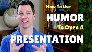 How to Use Humor in a Speech Opening [upl. by Antoni]