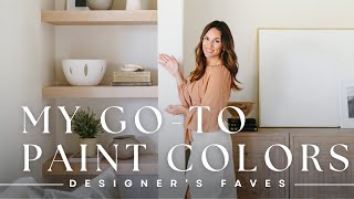 Designers Favorite Paint Colors  Interior Design Secrets [upl. by Nagaem]