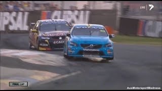 V8 Supercars  Mclaughlin vs Whincup Awesome Finish  2014 Clipsal 500 [upl. by Analah128]