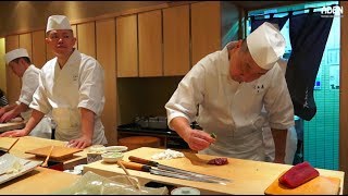 Sushi Chef in Tokyo  Dedication Passion Perfection [upl. by Naid]