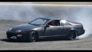 Z32 300ZX NA Drifting  Killing Tires [upl. by Clerissa]